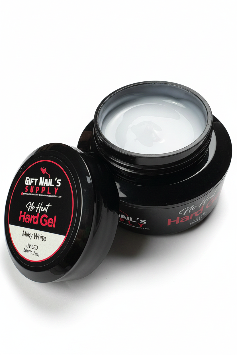 Hard Gel Milky white (NO HEAT) 50 gramos