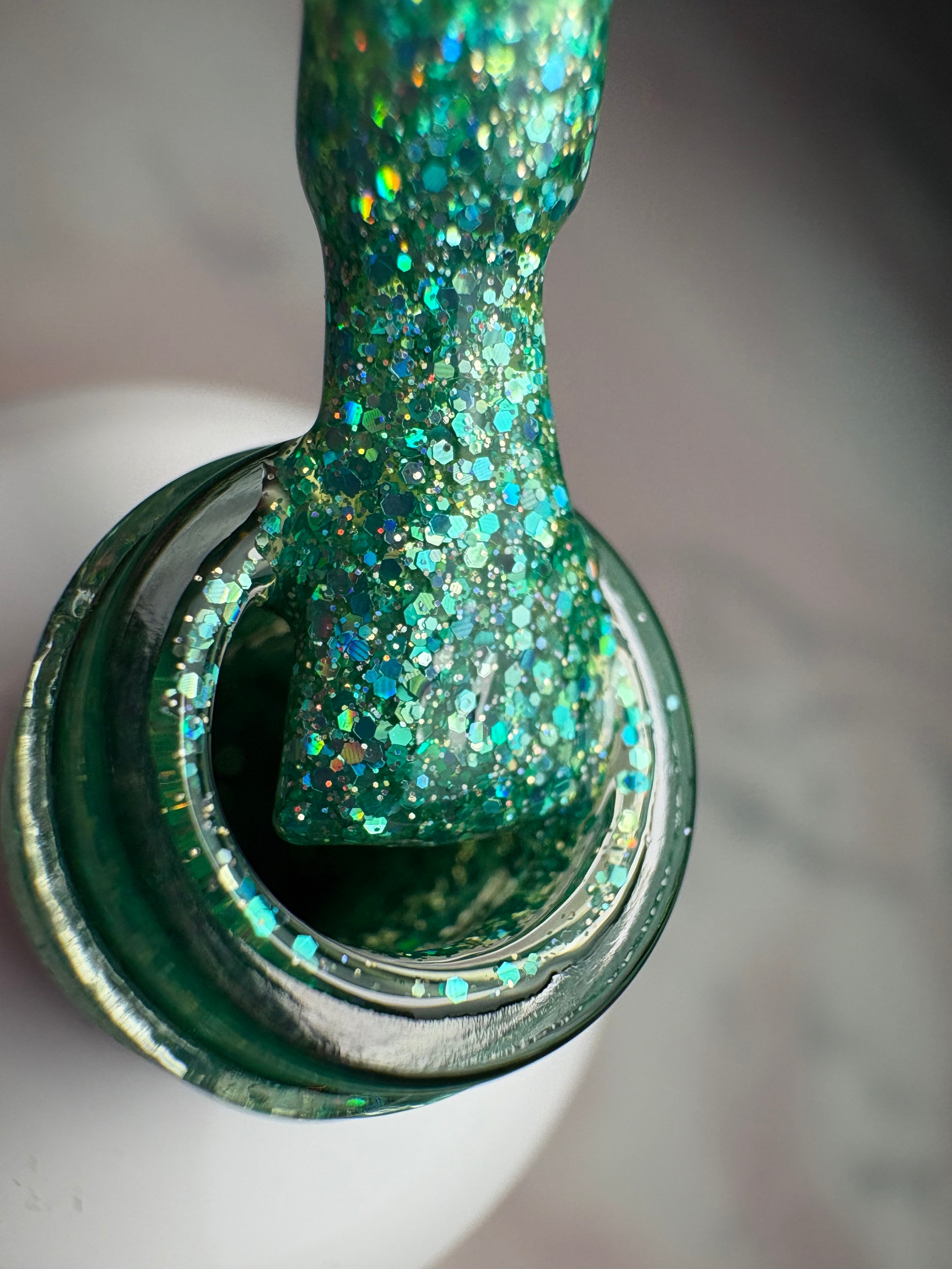 Gel Polish Esmeralda (glitter)