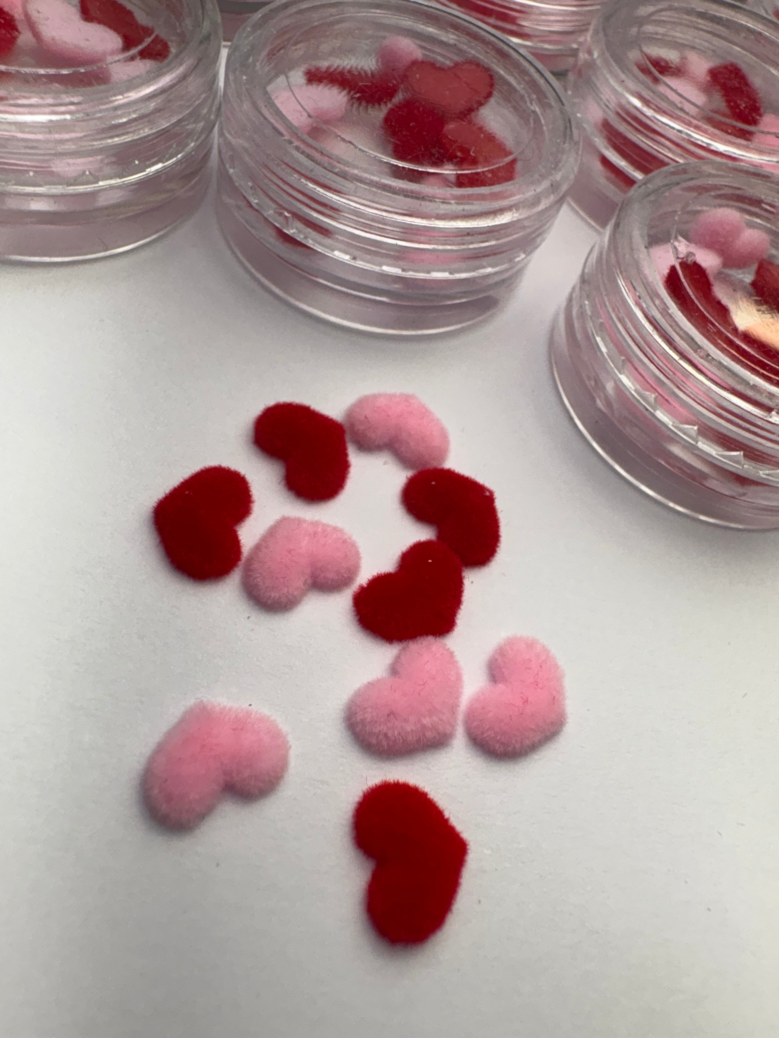 Corazones Peluditos (10)