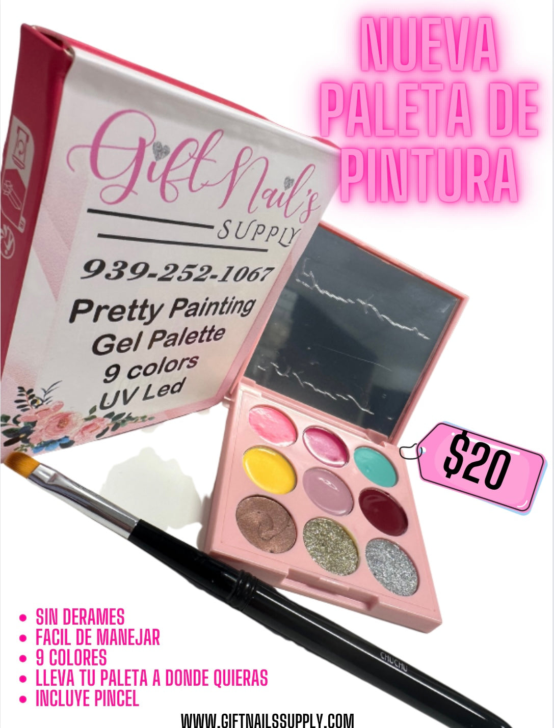 Pretty Painting Gel Palette