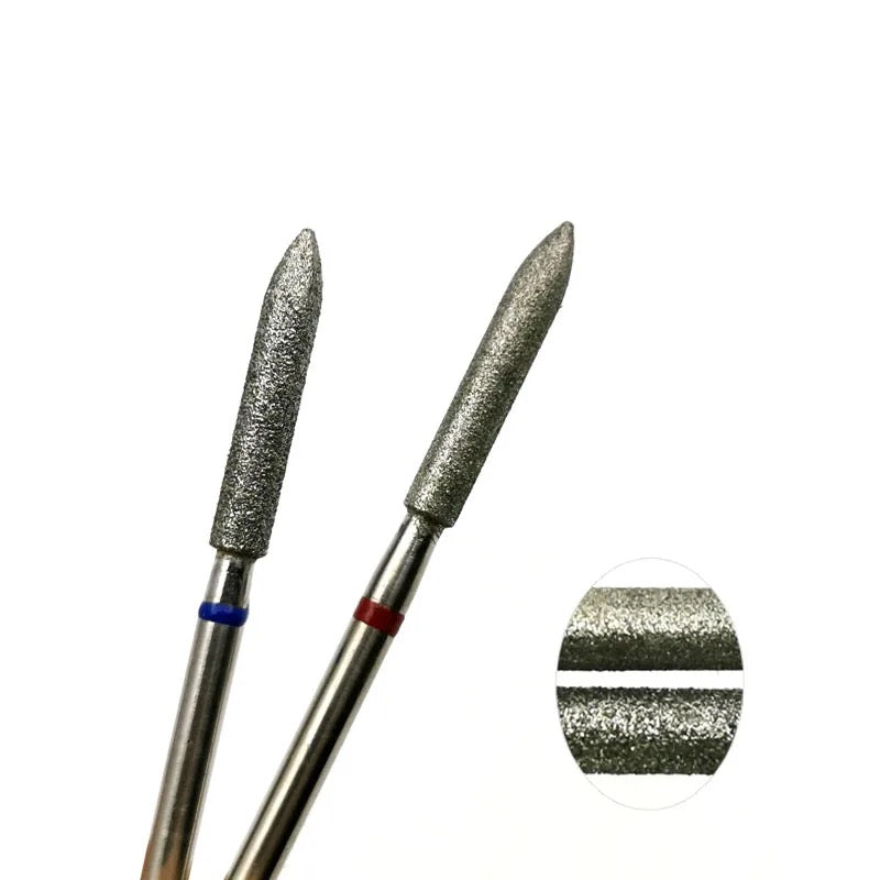 Brocas para pulido de piel diamante ruso (vienen ambas)