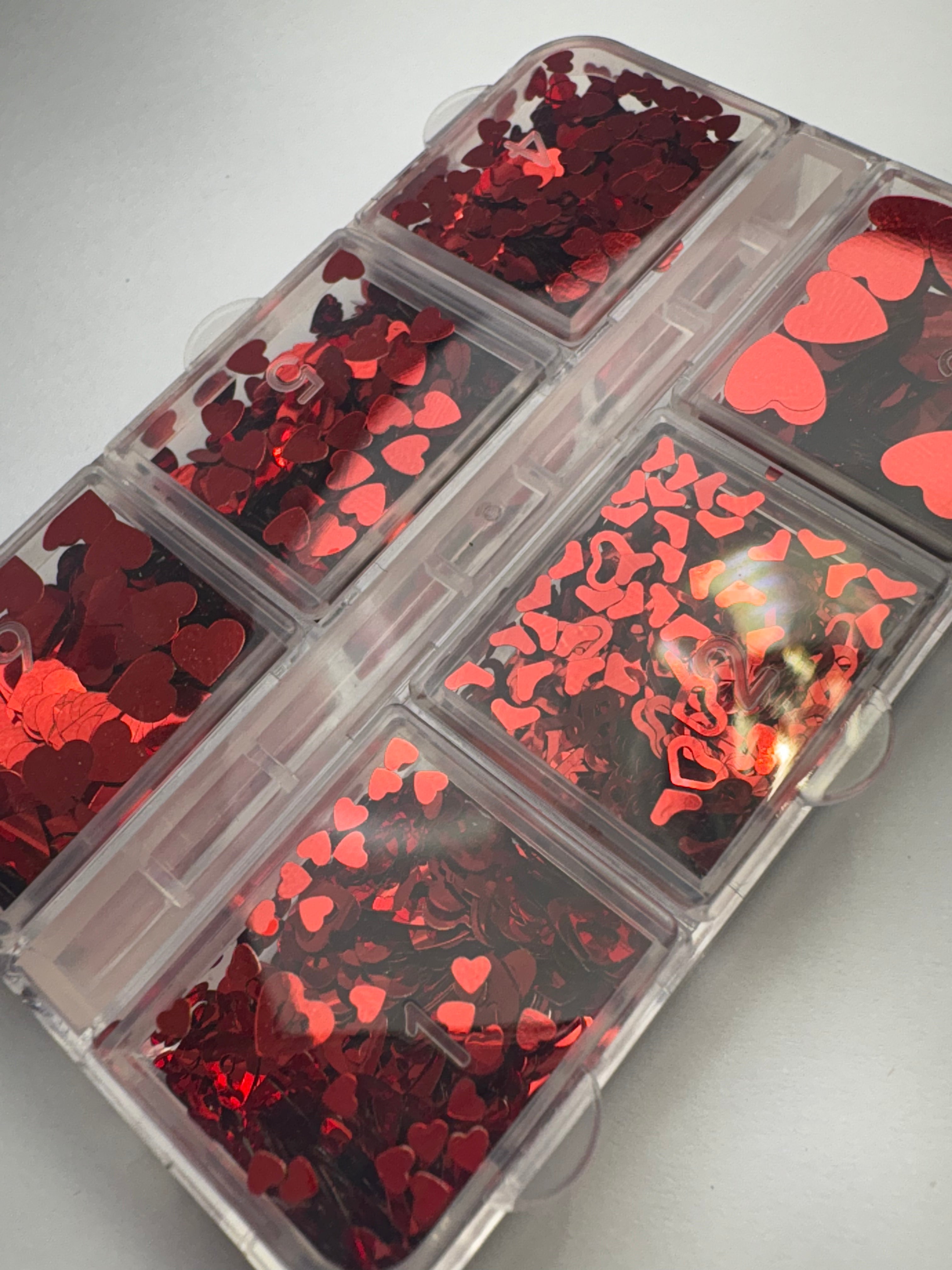 Set Corazones 6 estilos