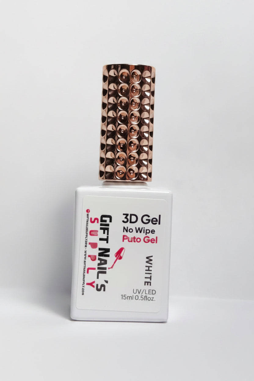 3D Gel No Wipe White (Puto Gel)