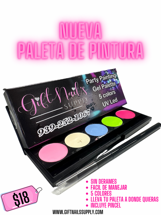 Party Painting Gel Palette