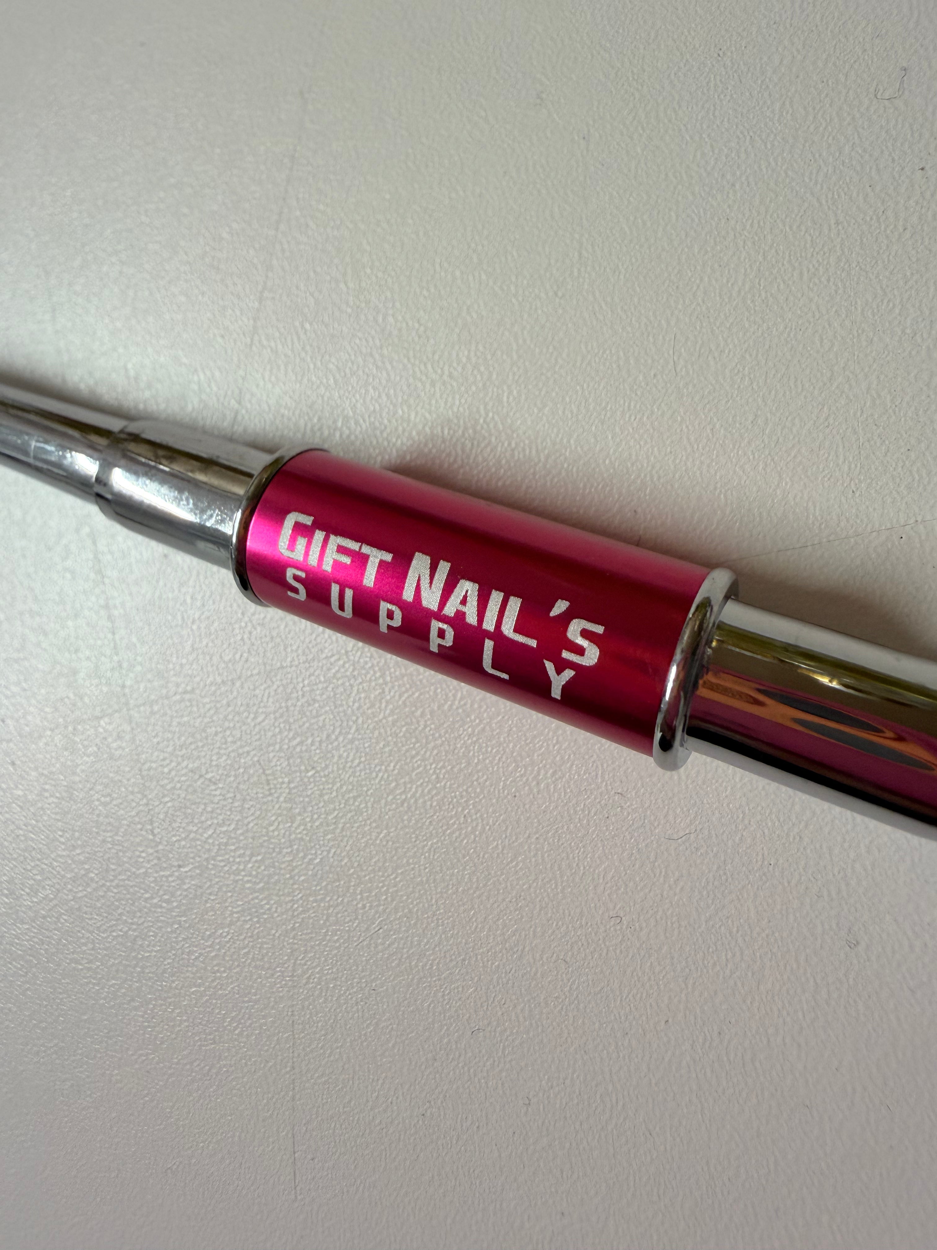 Pincel 2 en 1 Hard Gel (oval y liner 11mm)